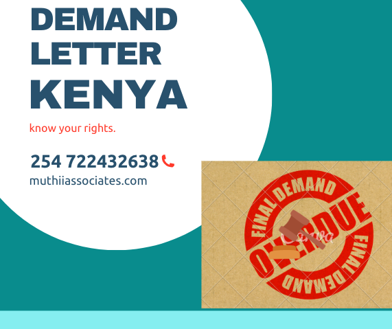 DEMAND LETTER KENYA– CONTENTS AND FORMAT